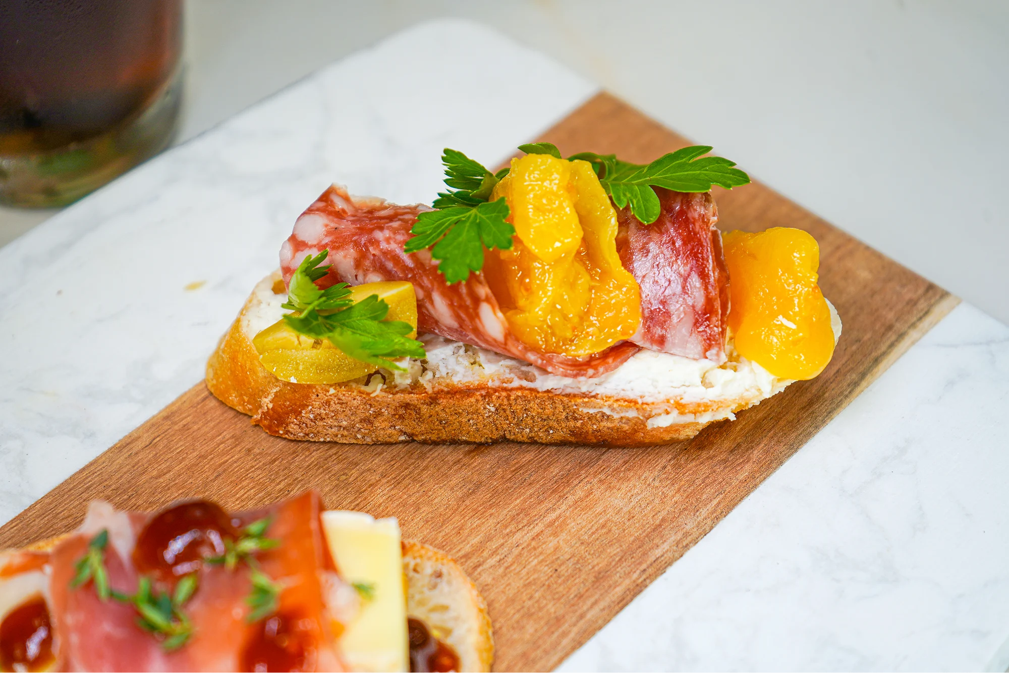 Whipped Goat Cheese Bruschetta (1) 1